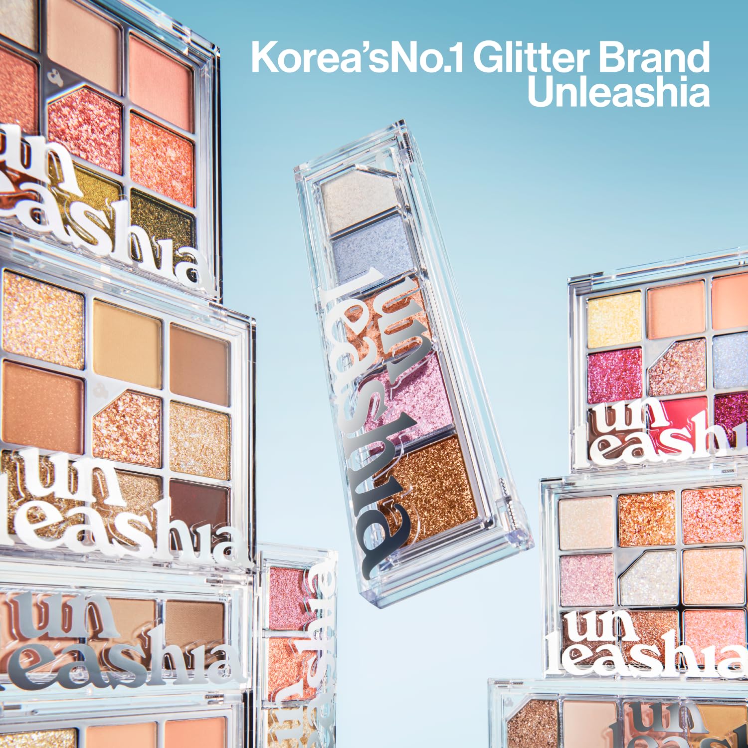 UNLEASHIA Glitterpedia Eye Palette - N°6 All Of Citrus