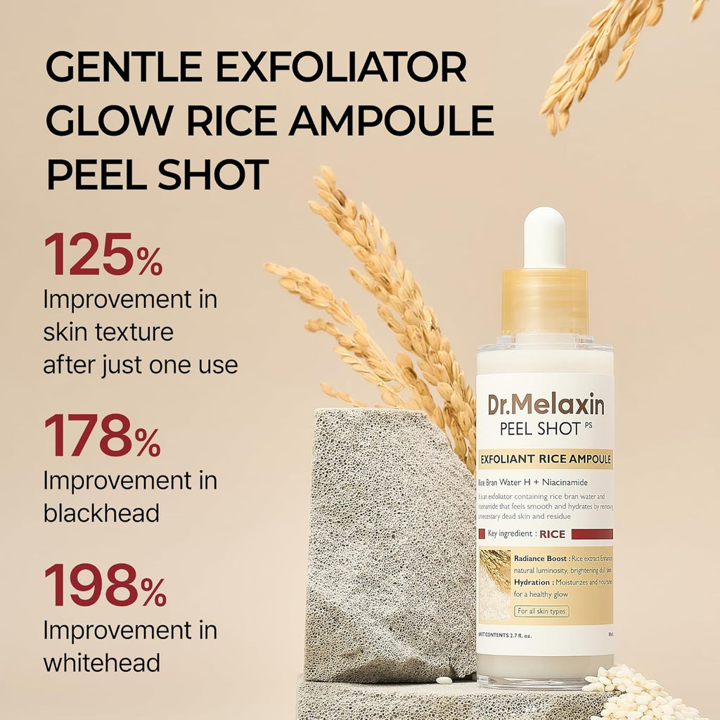 Dr. Melaxin Peel Shot Glow White Rice Serum [30ml]