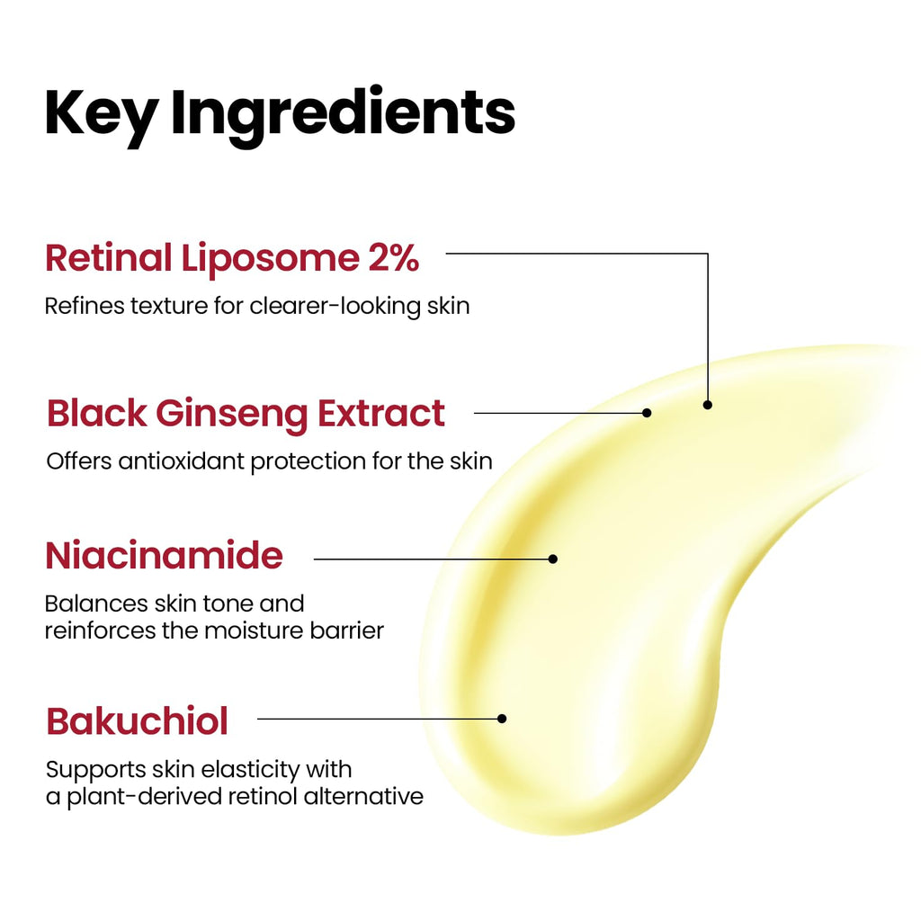 SEOUL 1988 Serum : Retinal Liposome 2% + Black Ginseng [30m]