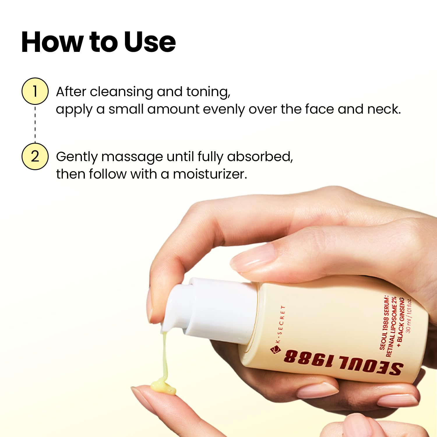 SEOUL 1988 Serum : Retinal Liposome 2% + Black Ginseng [30m]