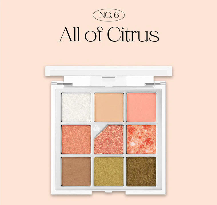 UNLEASHIA Glitterpedia Eye Palette - N°6 All Of Citrus
