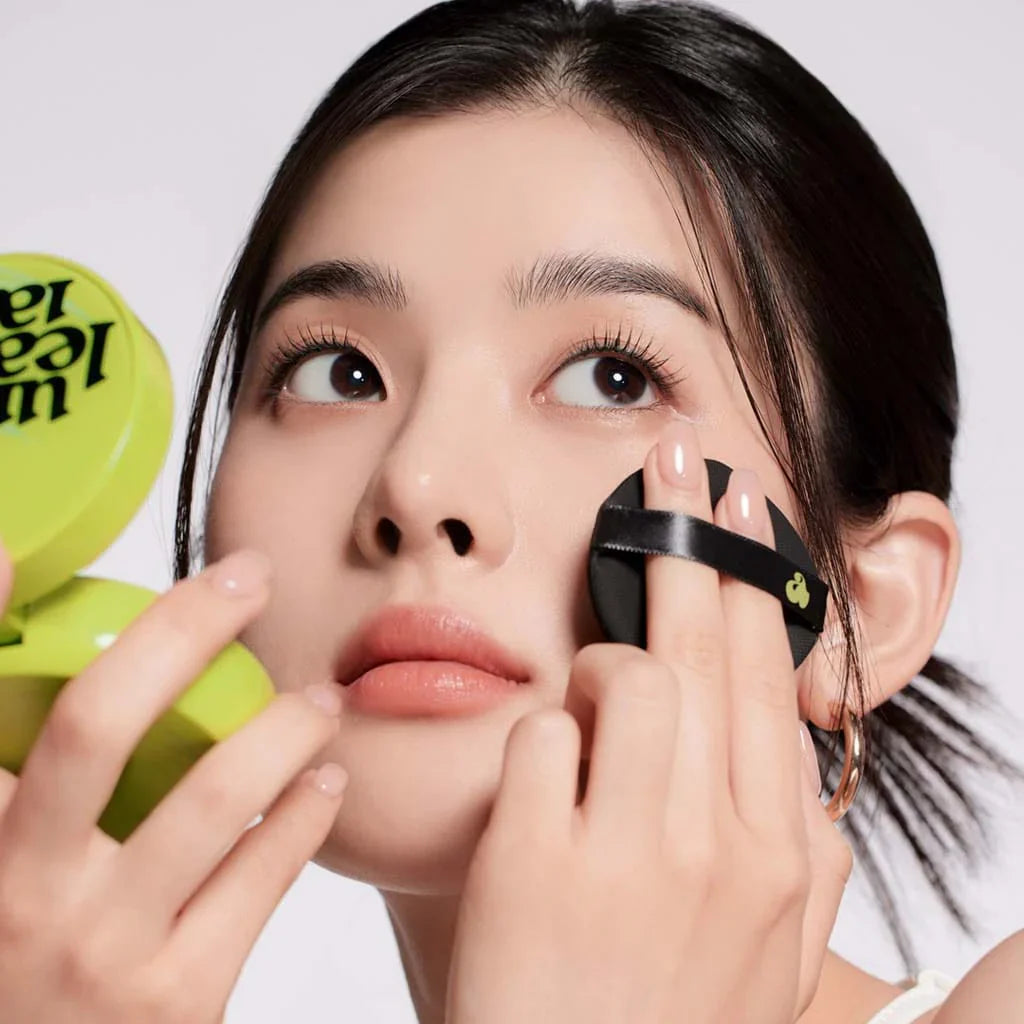 UNLEASHIA - Satin Wear Healthy-Green Cushion - 5 Shades